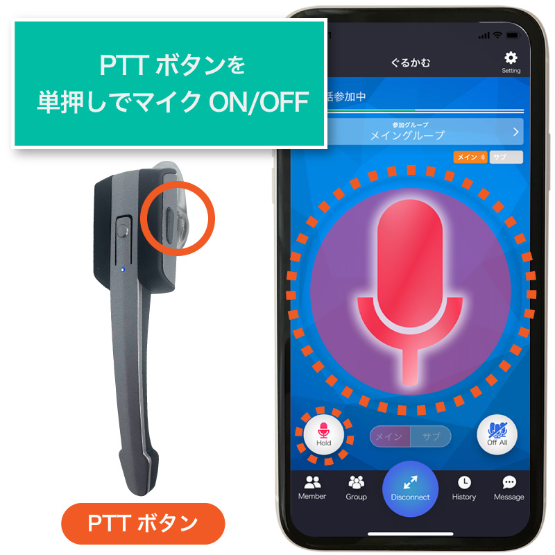 ぐるかむアプリメイン画面