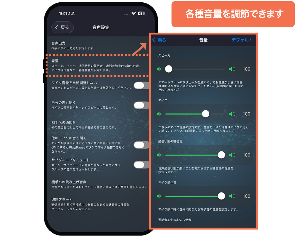 音量